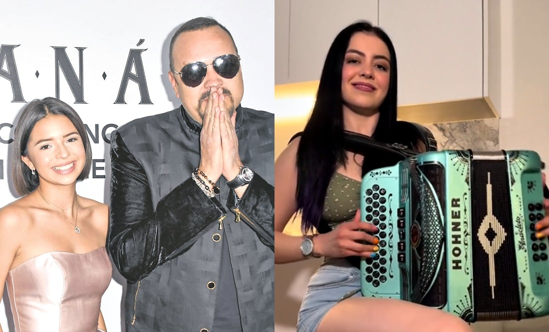 Acusan a Pepe Aguilar de congelar la carrera de Janeth Valenzuela para asegurar el triunfo de Ángela Aguilar. Foto: Robyn BECK / AFP / Captura TikTok