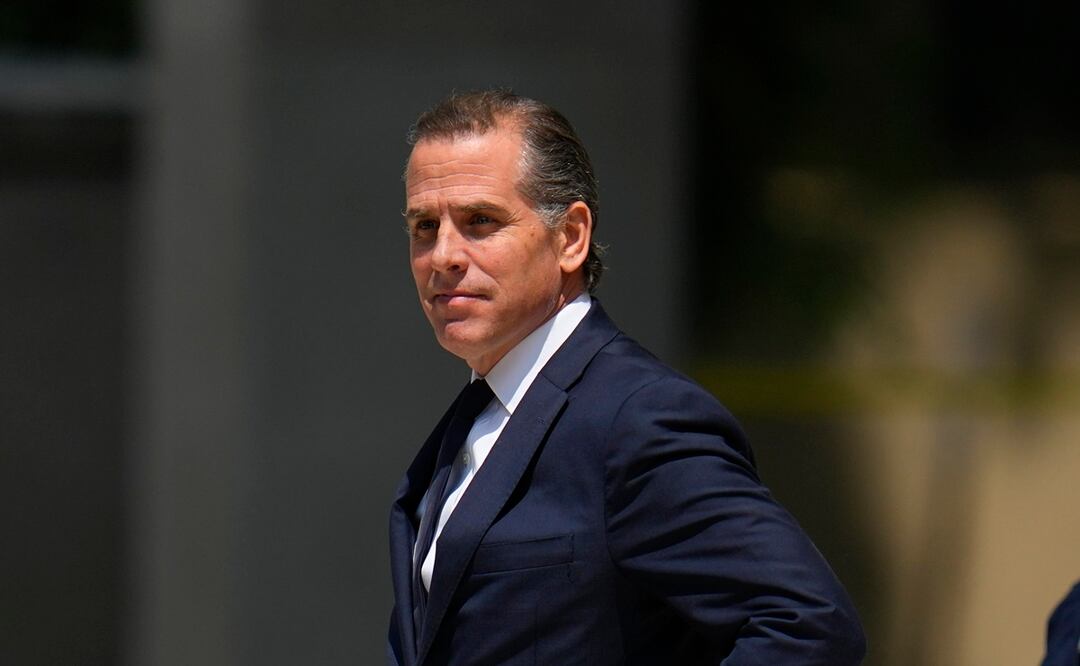 Hijo de Biden en problemas: Hunter Biden se declara no culpable de delitos tributarios menores. Foto: AP/Julio Cortez