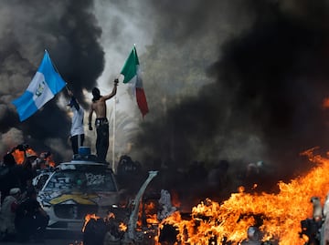 Trump dice que enviar tropas salvó a Los Ángeles de ser "completamente destruida"