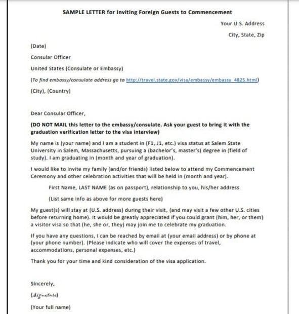 ¿Cómo hacer una carta invitación para ayudar al trámite de la visa estadounidense?