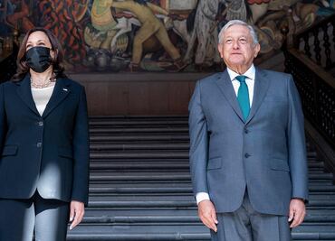 "Presidente Kabala"; señalan a AMLO por cambiar nombre y cargo a la VP Kamala Harris