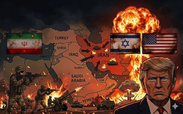 "Podría terminar muy mal”: experto advierte que Trump escalaría a una guerra total con una invasión terrestre en Irán