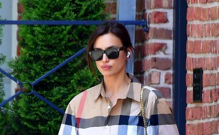 ¿Reconciliación? Captan a Irina Shayk en la casa de Bradley Cooper