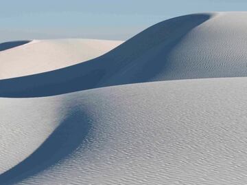 Desierto de arena blanca se convierte en el nuevo Parque Nacional de EU
