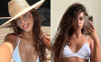 El microbikini con el que la modelo Sophie Piper presumió cuerpazo y belleza al natural