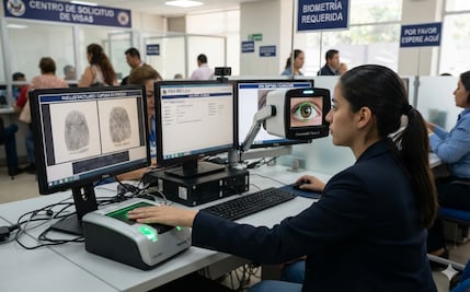 ¿Piden datos biométricos al tramitar la visa americana? Esto es lo que nadie te explica