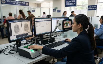 ¿Piden datos biométricos al tramitar la visa americana? Esto es lo que nadie te explica