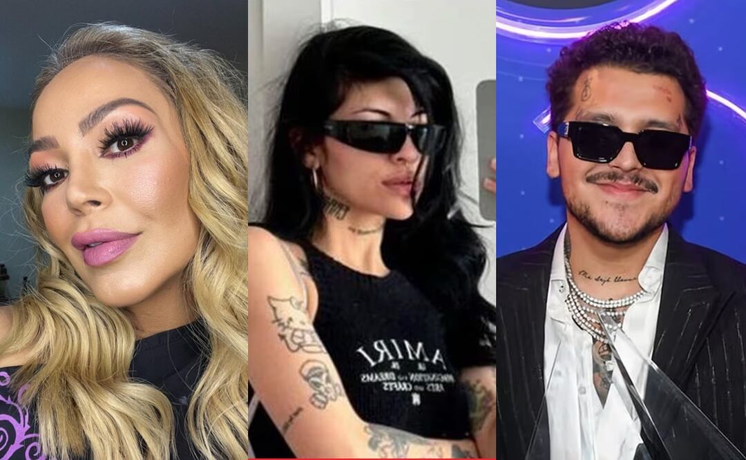 Madrina de Christian Nodal apoya la nueva canción de Cazzu tras polémica con Ángela Aguilar. Foto: EFE/redes sociales