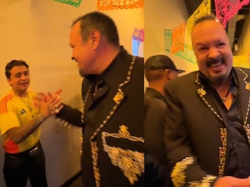 Pepe Aguilar se "burla" de la estatura de Christian Nodal con polémico comentario. VIDEO