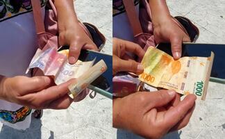 Turista extranjero estafa a artesana mexicana; paga $1,100 con pesos argentinos
