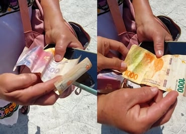 Turista extranjero estafa a artesana mexicana; paga $1,100 con pesos argentinos