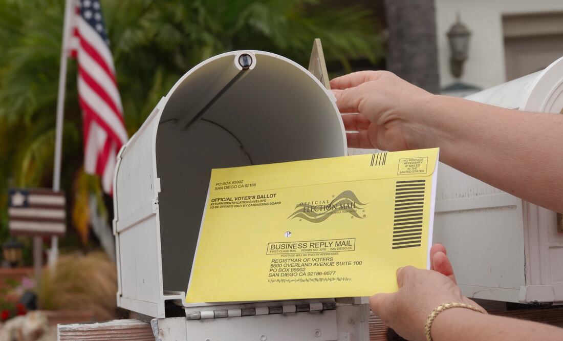 Voto por correo: iStock/ Simone Hogan