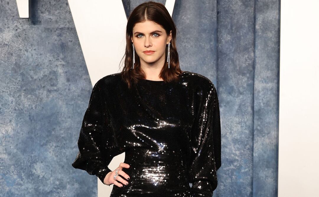 (Photo by Amy Sussman / GETTY IMAGES NORTH AMERICA / Getty Images via AFP) 2023 Vanity Fair Oscar Party/ Alexandra Daddario