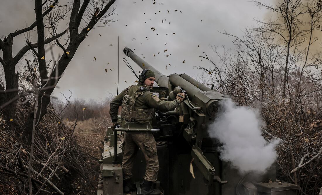 Rusia dice que lanzamiento de misiles de largo alcance desde Ucrania marca una "nueva fase de la guerra". Foto: EFE/EPA/Press service of the 24th Mechanized Brigade