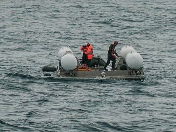 Provisiones para 4 días en el submarino turístico que iba rumbo al Titanic