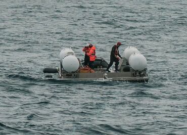 Provisiones para 4 días en el submarino turístico que iba rumbo al Titanic