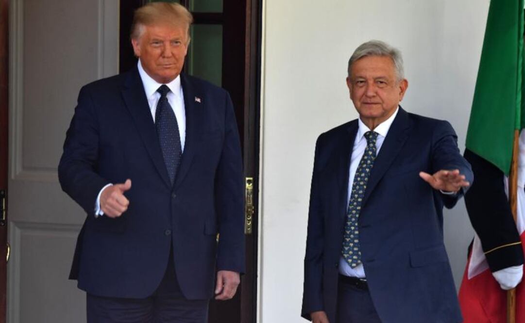 Así se refería Donald Trump de AMLO, según ex funcionario mexicano. Foto agencias.