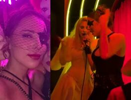 Belinda canta con Majo, prima de Ángela Aguilar, en su fiesta de Halloween; “Le declaró la guerra”, dicen