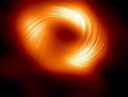 Una nueva imagen del agujero negro de la Vía Láctea desvela potentes campos magnéticos