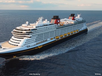 Disney Treasure, el nuevo crucero que se inspira en la magia de los parques Disney y lleva un toque mexicano