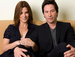 El amor imposible entre Keanu Reeves y Sandra Bullock