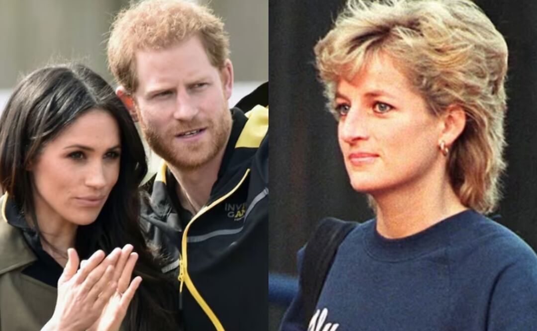 Harry "herido" porque usaron la tragedia de la princesa Diana para atacar a Meghan Markle tras video viral. Foto: EFE / AFP