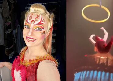 Artista causa terror al caer al suelo desde las alturas en espectáculo de Cirque du Soleil. VIDEO