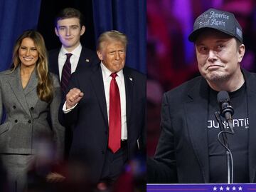 Donald Trump y Elon Musk “avergüenzan” a Barron y Melania con baile en Día de Acción de Gracias. VIDEO