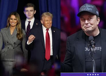 Donald Trump y Elon Musk “avergüenzan” a Barron y Melania con baile en Día de Acción de Gracias. VIDEO