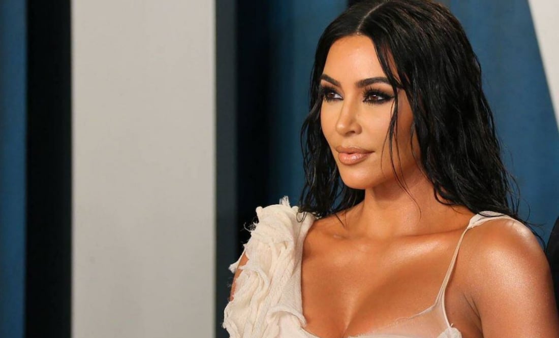 Kim Kardashian, empresaria y modelo estadounidense. Foto: AFP