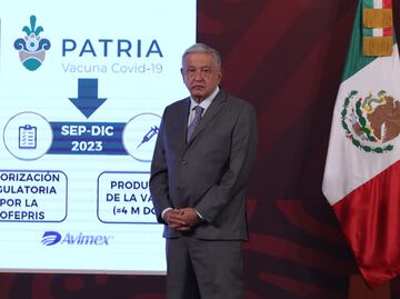 México anuncia su vacuna "Patria" como refuerzo contra el Covid-19