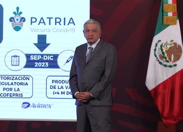 México anuncia su vacuna "Patria" como refuerzo contra el Covid-19