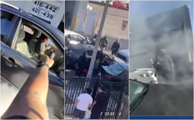 Imágenes del momento exacto en que ICE dispara al tiktoker Richard Parias en Los Ángeles