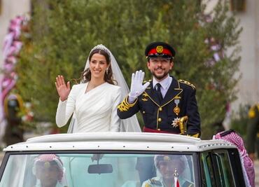 Jordania celebra boda real con la presencia de reyes y príncipes de 70 países