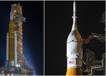 NASA alista en Florida cohete para la misión lunar Artemis 1