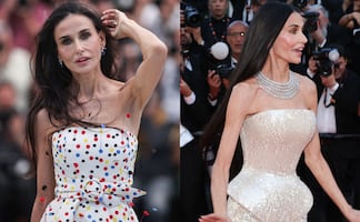 Las FOTOS de Demi Moore en Cannes 2026 generan preocupación por su salud