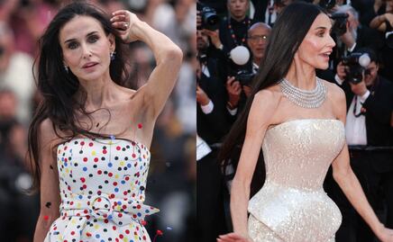 Las FOTOS de Demi Moore en Cannes 2026 generan preocupación por su salud
