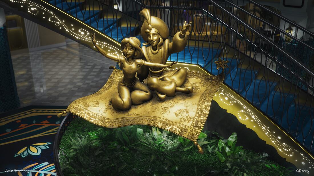 Disney Treasure. Foto: Cortesía Disney Cruise Line