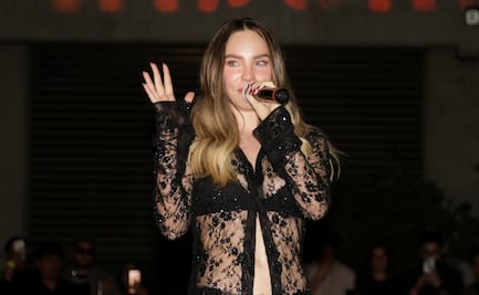 Belinda conquista las redes con sesión fotográfica en bodysuit nude y se luce etérea