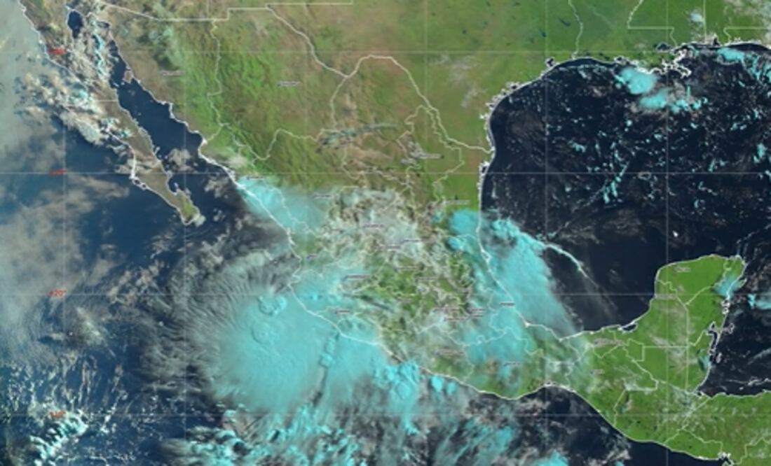 Tormenta Ivo golpea el Pacífico: fuertes lluvias y rachas de viento en Jalisco, Colima y Michoacán. Foto Conagua clima