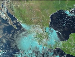 Tormenta Ivo golpea el Pacífico: fuertes lluvias y rachas de viento en Jalisco, Colima y Michoacán