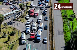 Transportistas mantienen "en pie" megaparo nacional el lunes 24 noviembre; carreteras y aduanas entre los puntos afectados