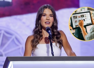 Captan a nieta de Donald Trump, Kai, trabajando en tienda de donas en Estados Unidos