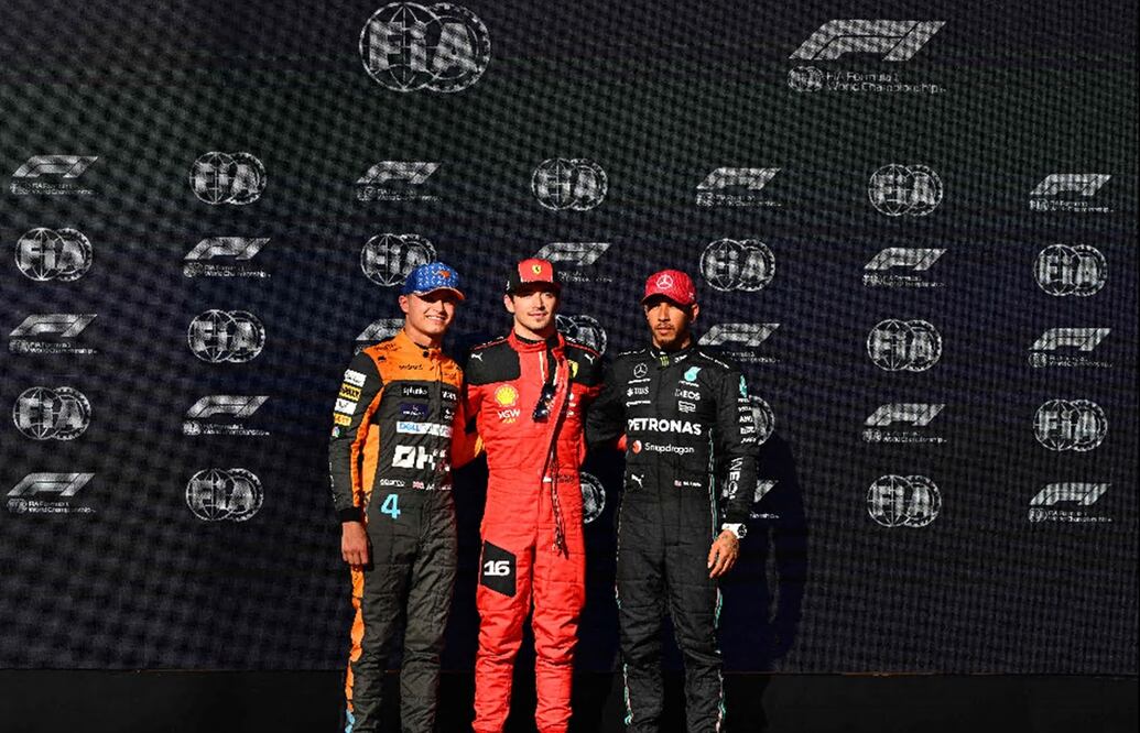 Leclerc logra la pole position en el GP de Estados Unidos mientras Verstappen lucha desde la sexta posición. Foto AFP