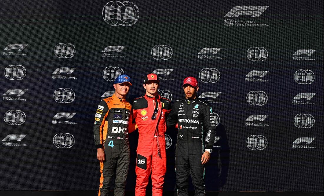 Leclerc logra la pole position en el GP de Estados Unidos mientras Verstappen lucha desde la sexta posición. Foto AFP