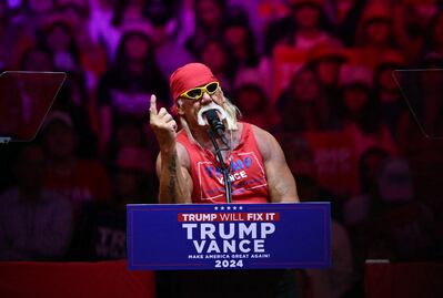 Trump lamenta muerte de Hulk Hogan y lo despide como “un MAGA absoluto con gran corazón”