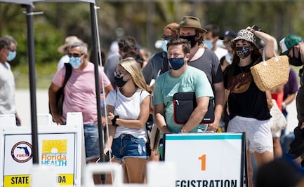 Covid-19: Florida ya no pide prueba de residencia para recibir vacuna