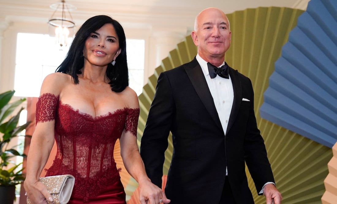 La boda de Jeff Bezos y Lauren Sánchez revive viejas polémicas y nuevos lujos: "Seducción, poder y helicópteros". Foto: AFP