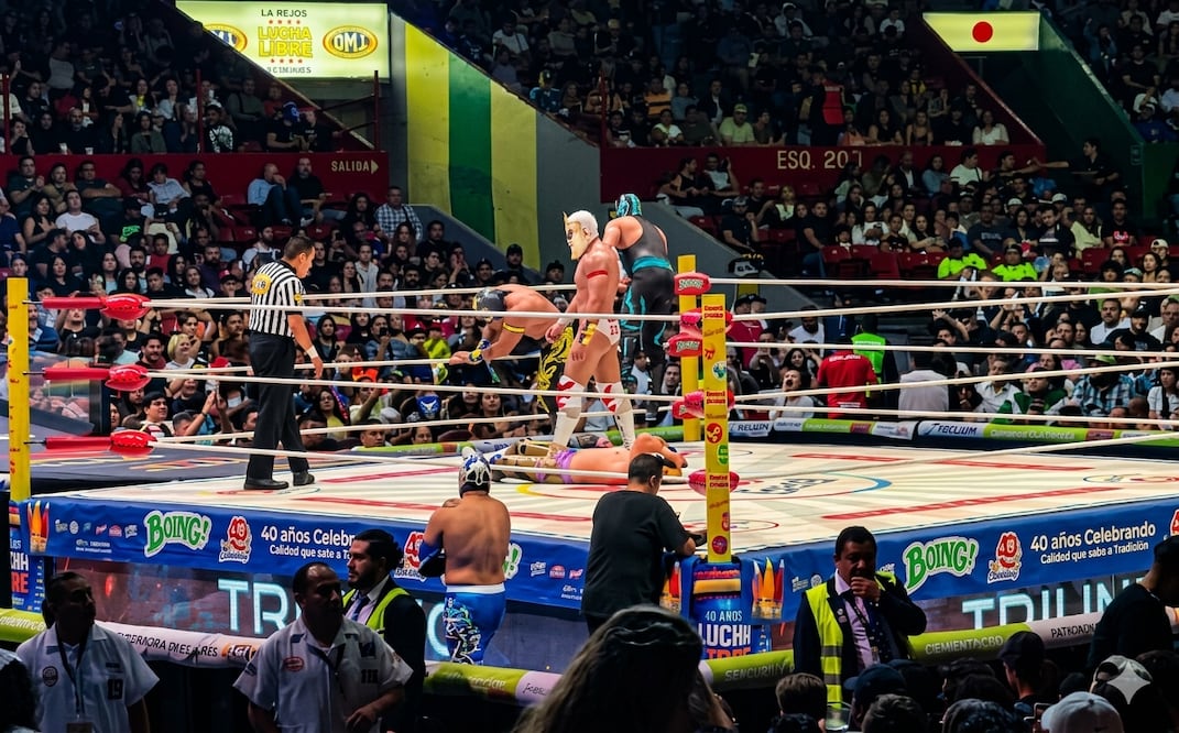 Lucha libre. Foto: Diana Espinoza