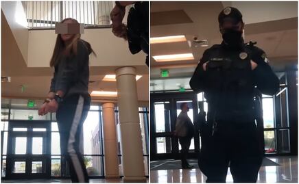 Esposan a adolescente por negarse a usar cubrebocas en escuela de EU
